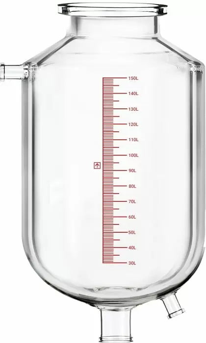 Single-Jacketed 150L Reactor Vessel for Ai R150 Glass Reactors