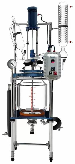Ai 20L Jacket Reactor w/ Explosion-Proof Motor & Controller 220V