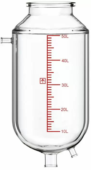 Single-Jacketed 50L Reactor Vessel for Ai R50 Glass Reactors