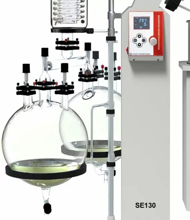 Ai 50L Rotary Evaporators Dual Receiving Flask Bridge w/ Valves