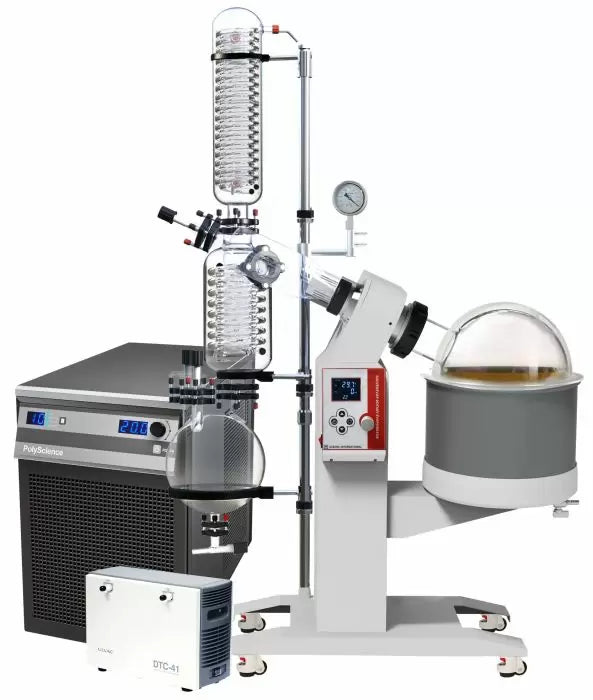Ai 10L SolventVap w/ PolyScience Chiller & ULVAC PTFE Pump 220V