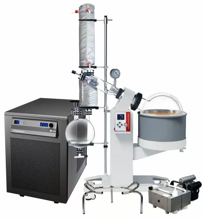 Ai 20L SolventVap w/ PolyScience Chiller & Welch PTFE Pump 220V