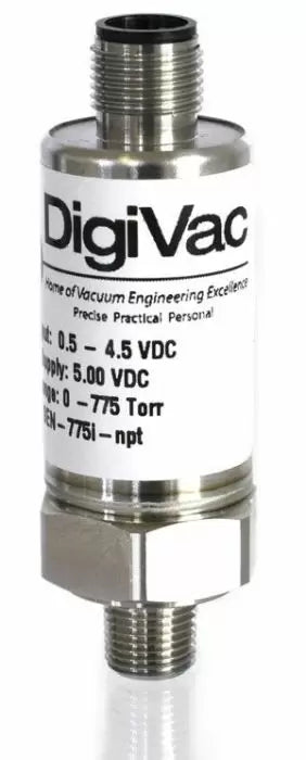 DigiVac Bullseye Piezo Rough Vacuum Gauge Isolated 775i Sensor