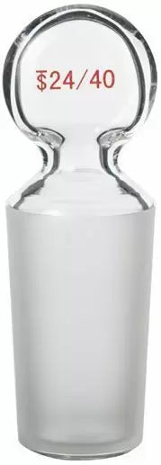 Ai 24/40 PennyHead Glass Hollow Stopper