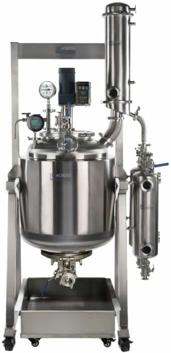 Ai ETL C1D1 Dual-Jacketed 100L 316L-Grade Stainless Steel Filter Reactor