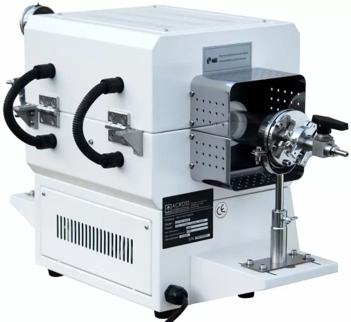 1200C 1-Zone 50mm OD Split Tube Furnace with Quartz Tube