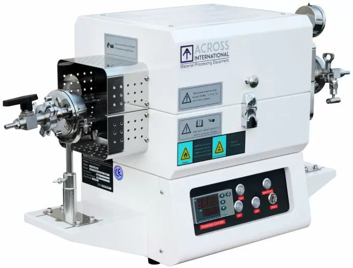 1200C 1-Zone 50mm OD Split Tube Furnace with Quartz Tube