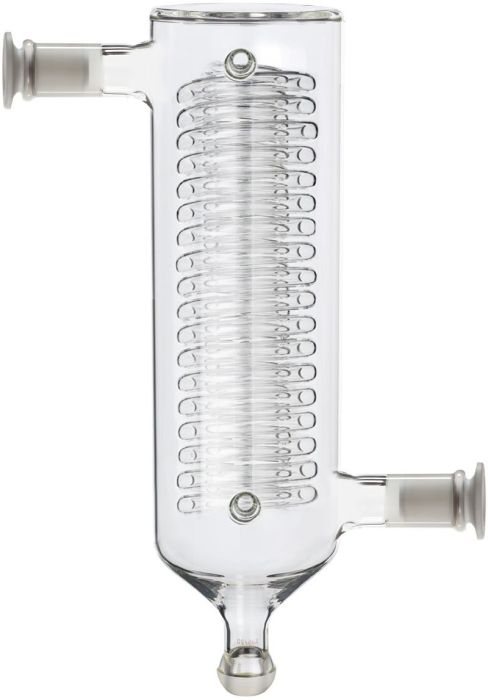 Glass Cold Trap Coil Condenser for Ai T1 2L Cold Traps