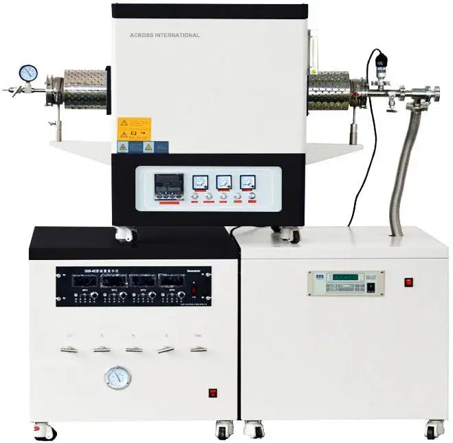 1400°C CVD Tube Furnace with Gas Mixing & Pumping System