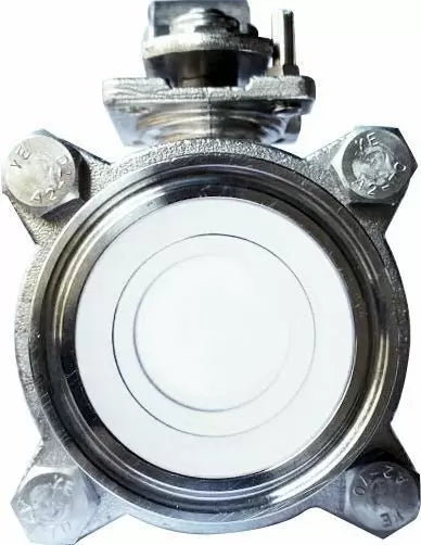 Ai 304 SST 2" Sanitary Tri-Clamp with On/Off Ball Valve & Lock