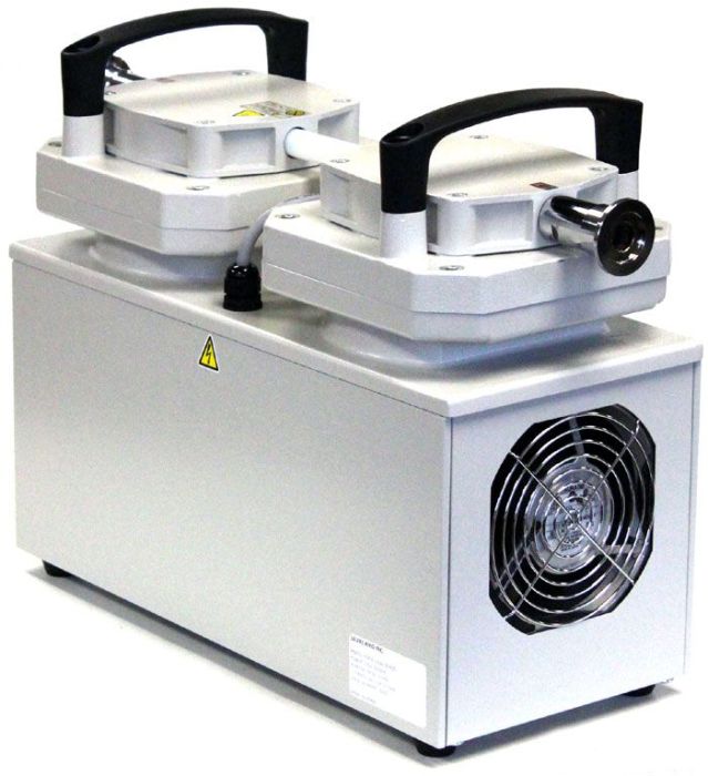 ULVAC UDP-6 6 cfm Full Chemical-Resistant 2-Head Diaphragm Pump