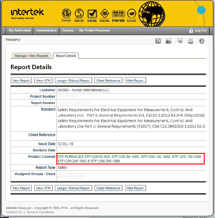 1200C 1-Zone 50mm OD Split Tube Furnace with Quartz Tube