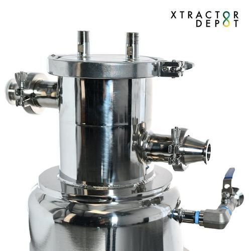 Xtractor Depot CryoTrap 10L Stainless Steel Cold Trap with KF40