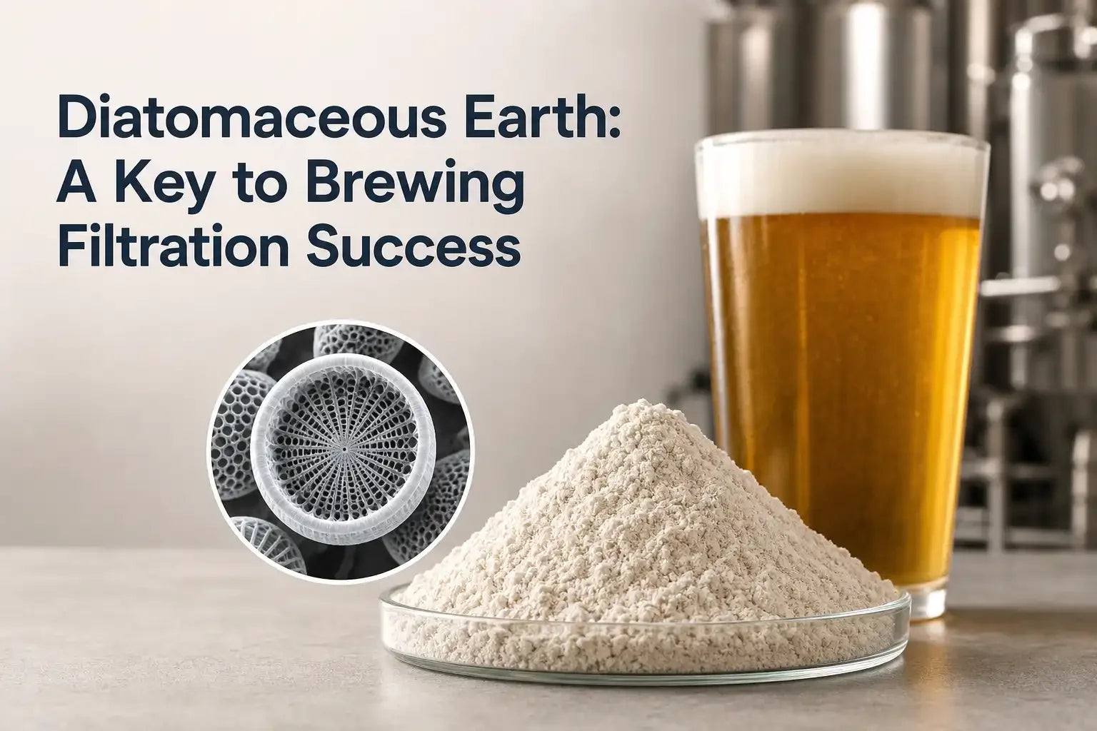 Diatomaceous Earth A Key to Brewing Filtration Success
