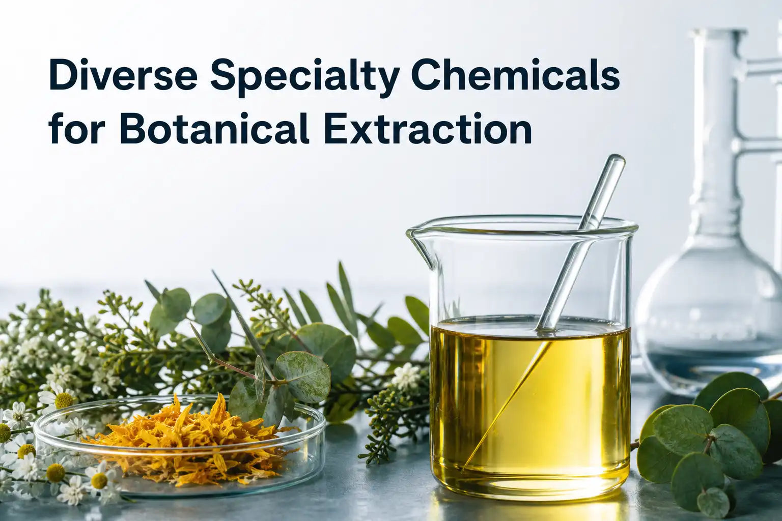 Diverse Specialty Chemicals for Botanical Extraction