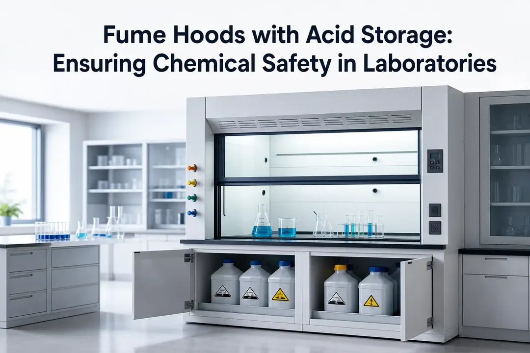 Fume Hoods with Acid Storage Ensuring Chemical Safety in Laboratories