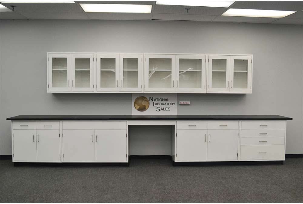 18′ Fisher American Cabinets w/ 13′ Wall Units