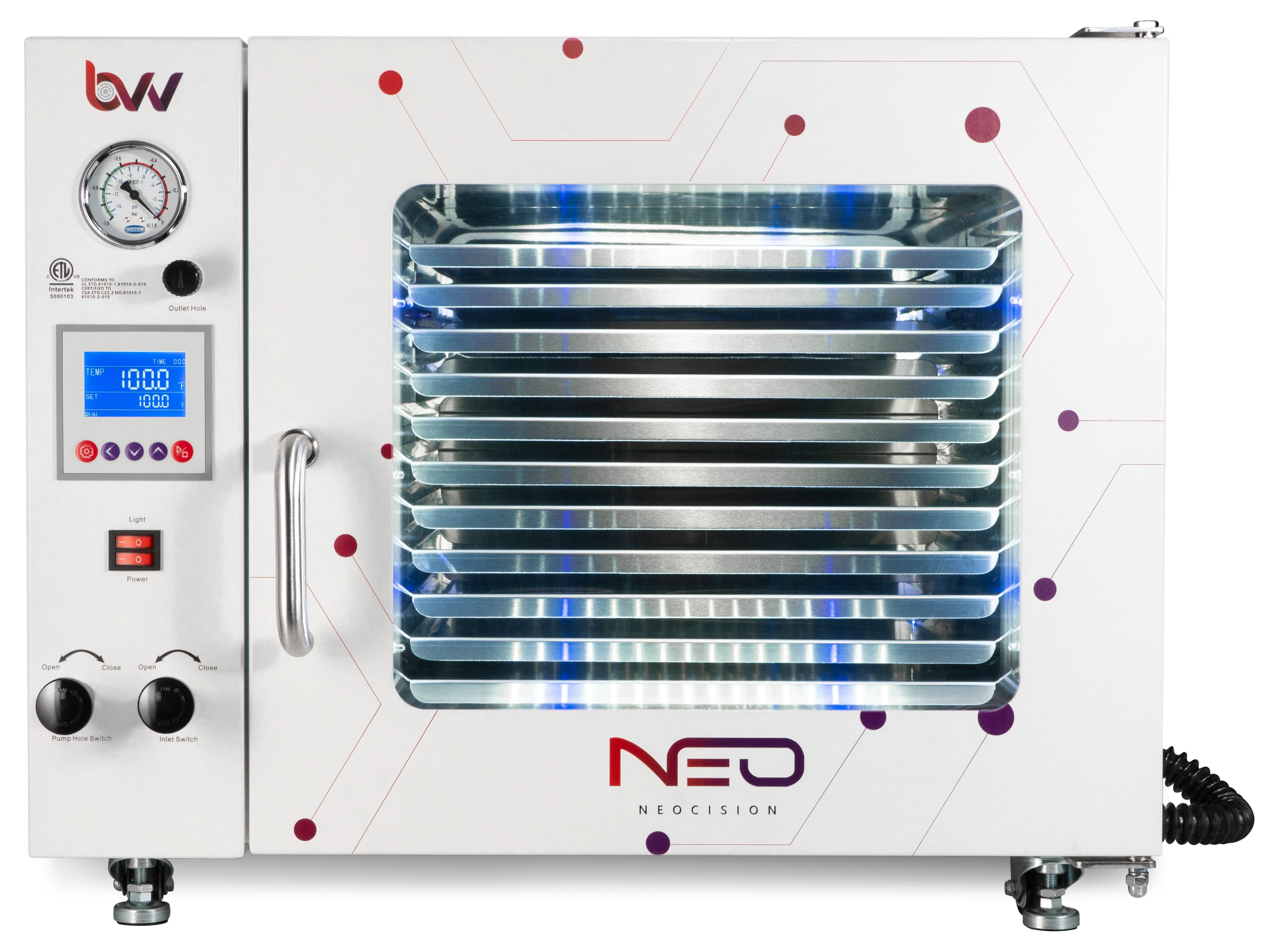 REFURBISHED - 1.9CF Neocision ETL Lab Certified Vacuum Oven