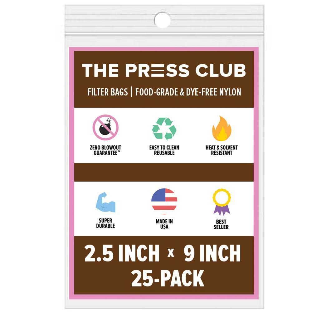 2.5" x 9" ROSIN BAGS