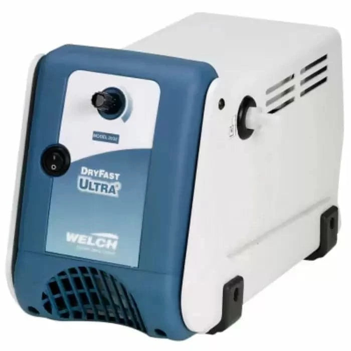 Across International Welch 2032B DryFast 25 L/min 1 CFM 2 Torr Oil-Free Diaphragm Pump 115V 60Hz