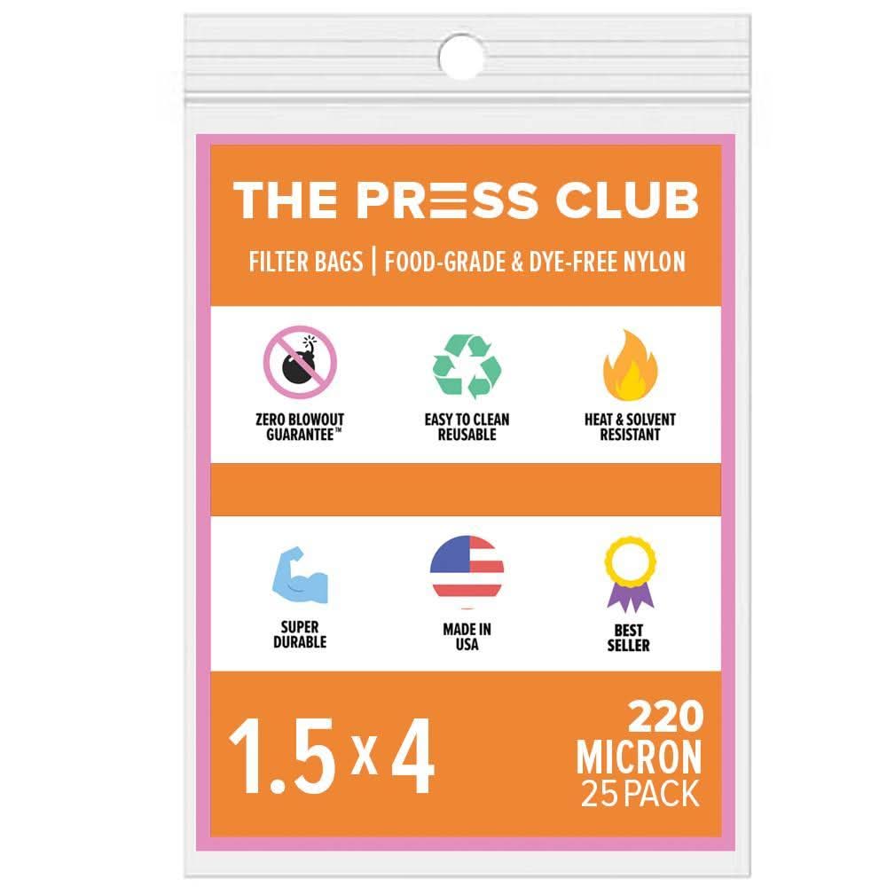 1.5" x 4" ROSIN BAGS