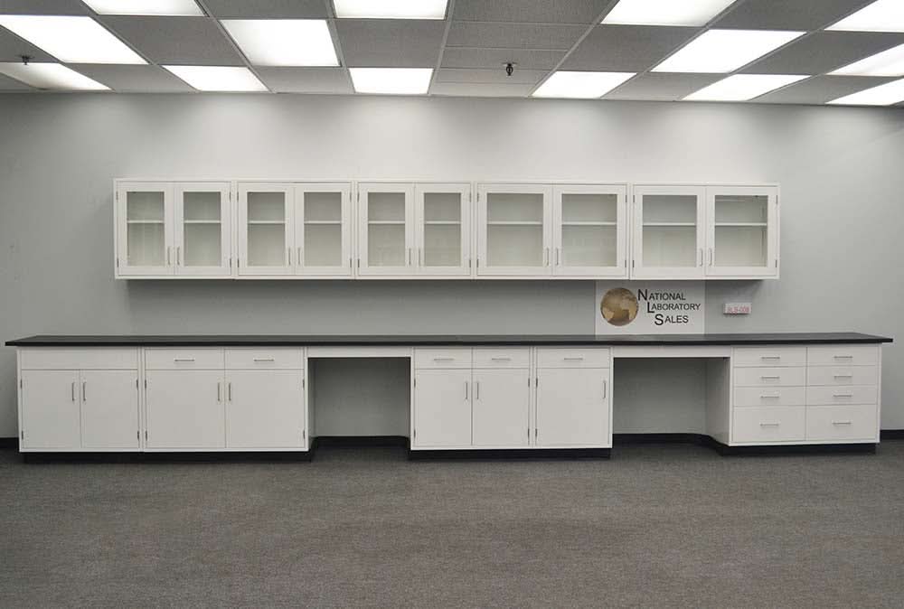 22′ Fisher American Cabinets w/ 17′ Wall Units