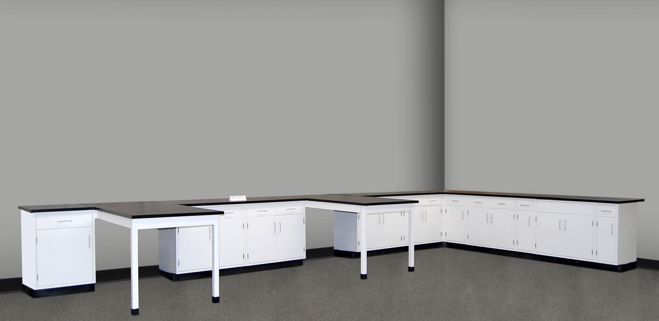 23′ x 12′ Fisher American “L” Cabinets