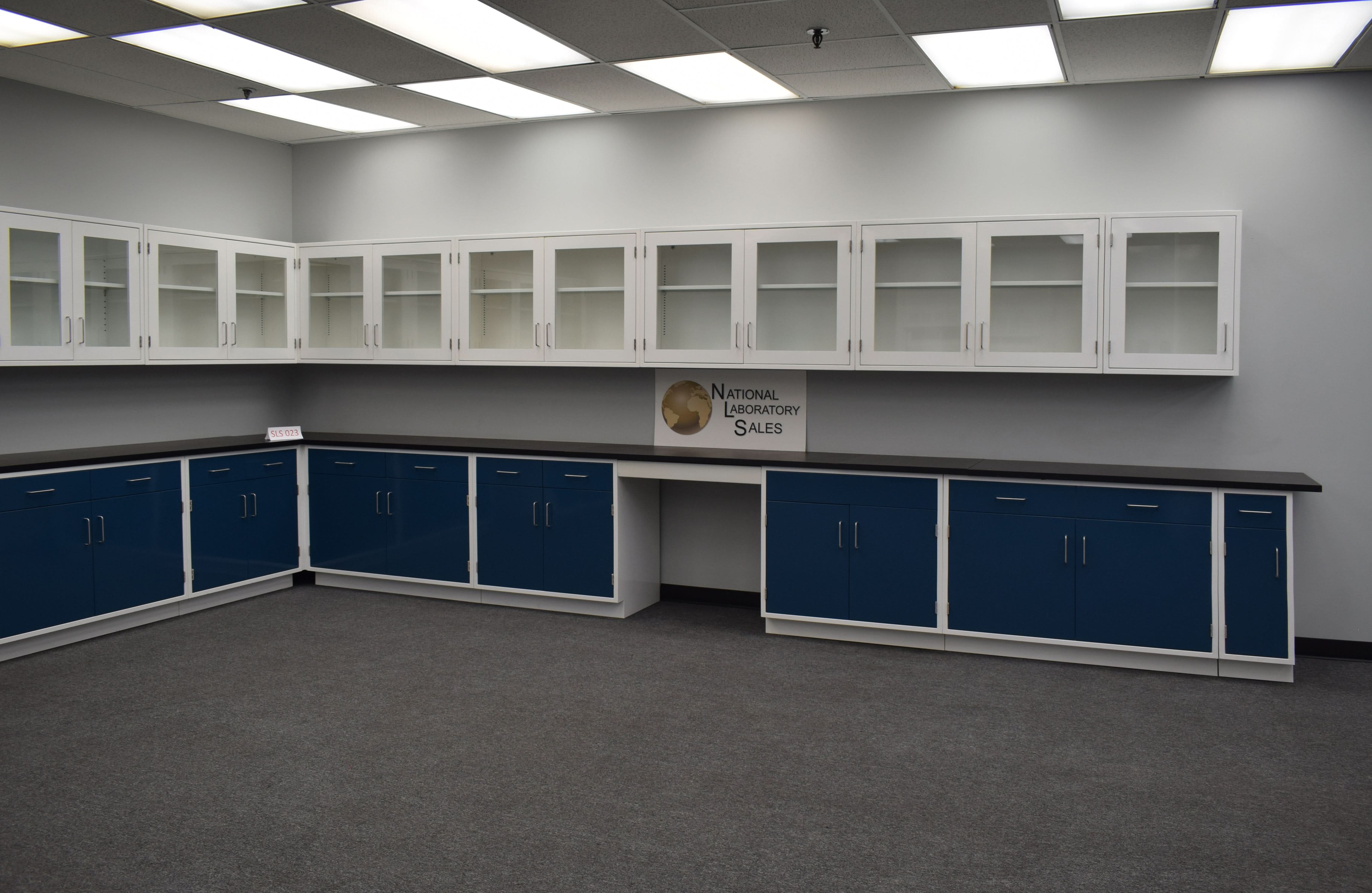 38′ Fisher American Cabinets w/ 33′ Wall Units