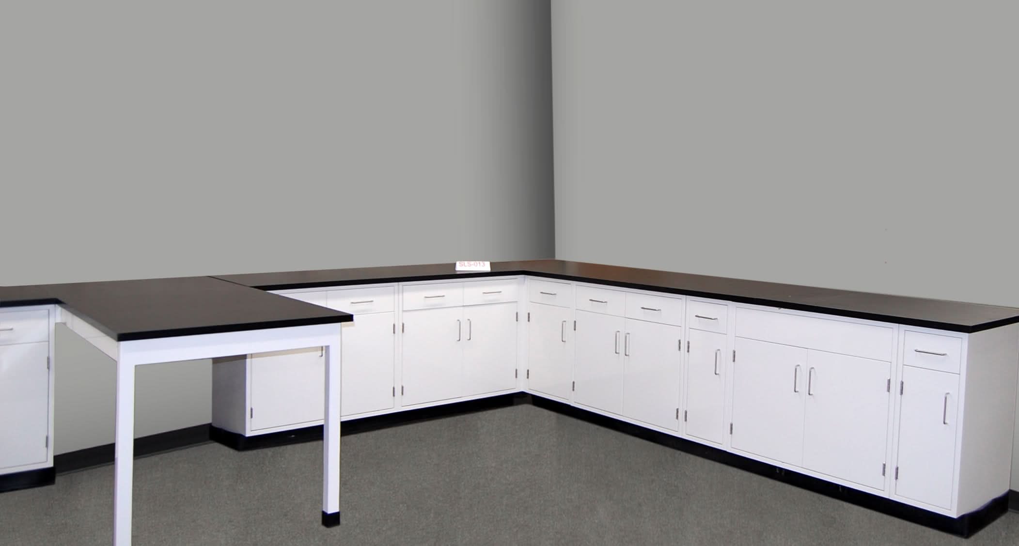 23′ x 12′ Fisher American “L” Cabinets