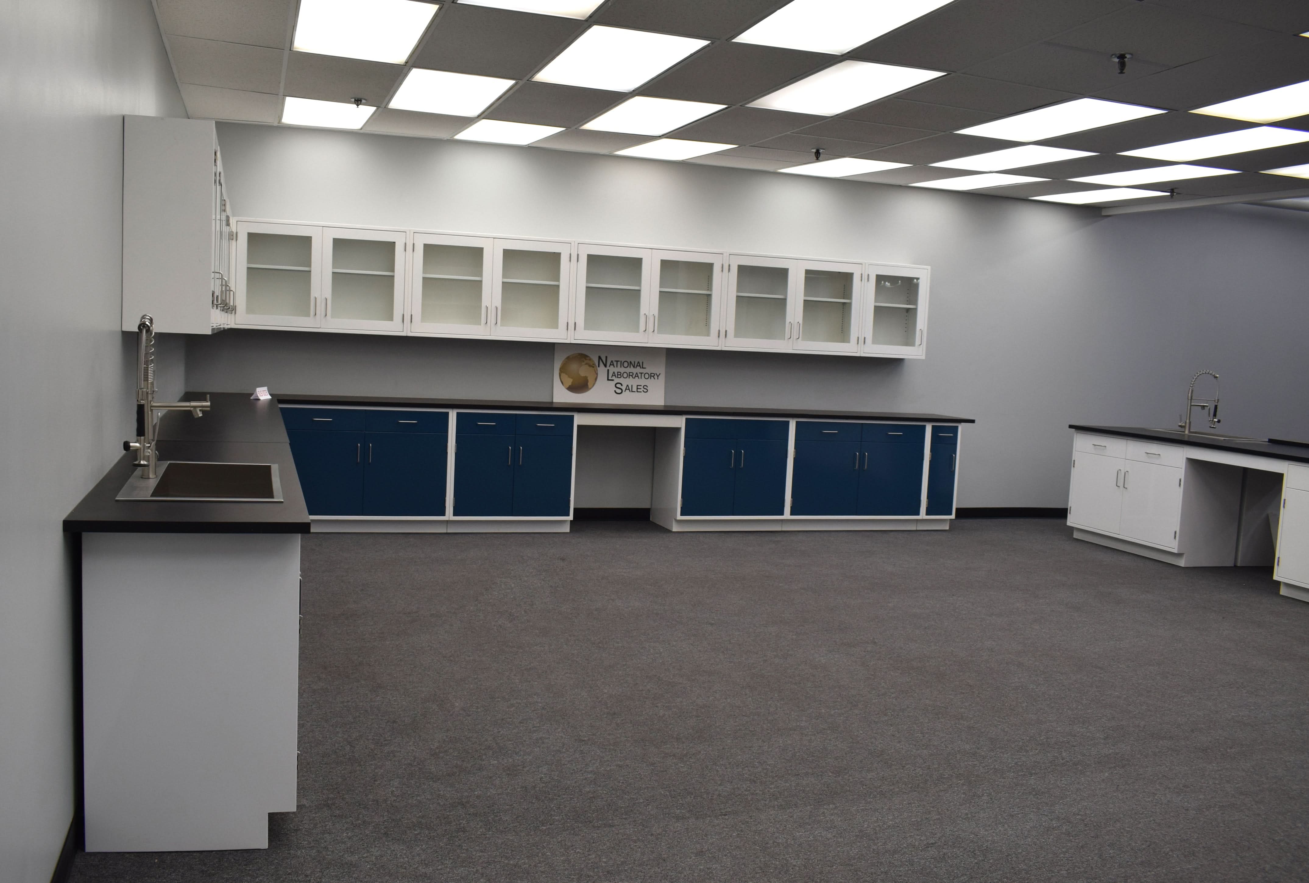 38′ Fisher American Cabinets w/ 33′ Wall Units