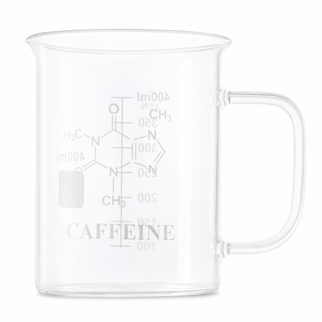 400ML Fun Coffee Mug Beaker Borosilicate 3.3