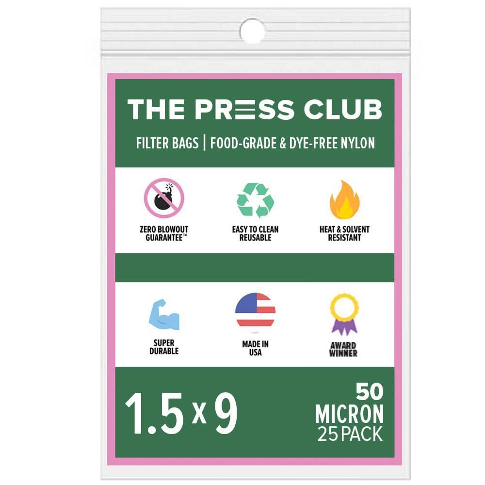 1.5" x 9" ROSIN BAGS