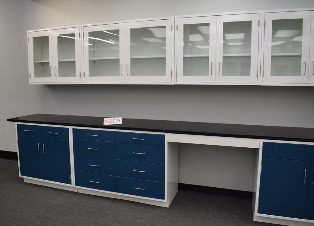 19′ Fisher American Cabinets w/ 19′ Wall Units