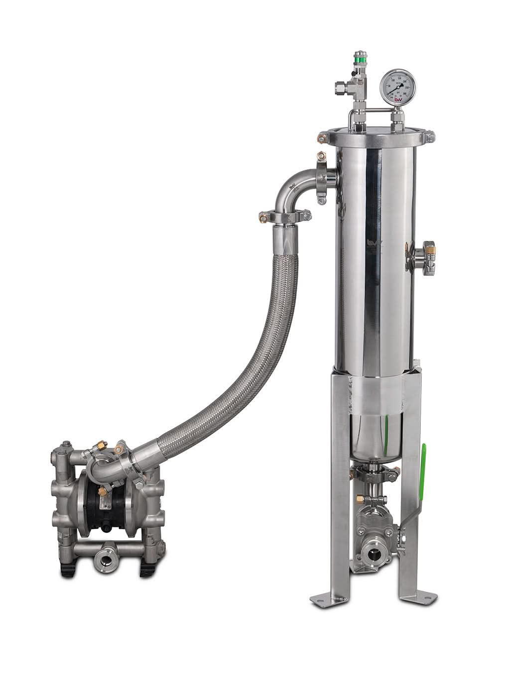 6" Tri-Clamp Pressure Filtration System