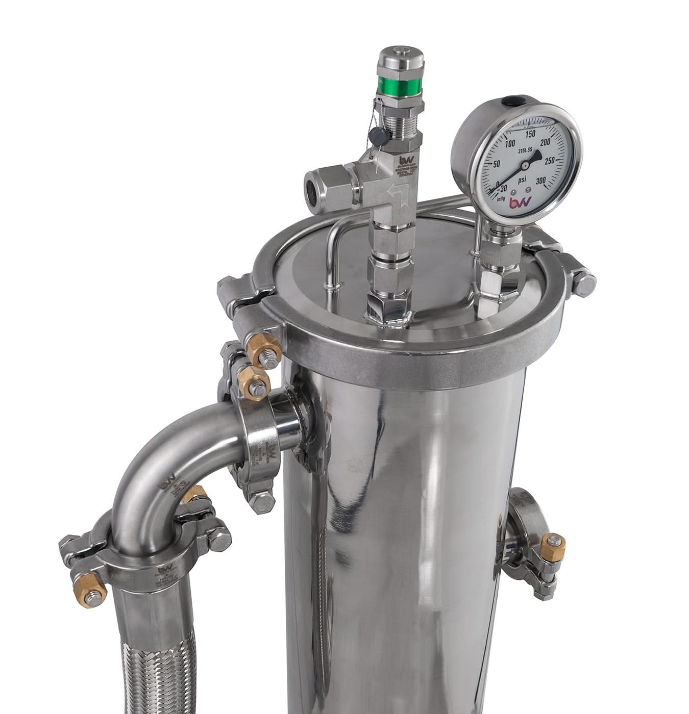 6" Tri-Clamp Pressure Filtration System