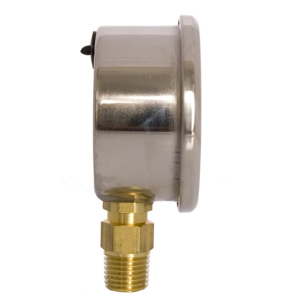 0 Liquid Filled Vacuum Gauges - NPT Lower Mount