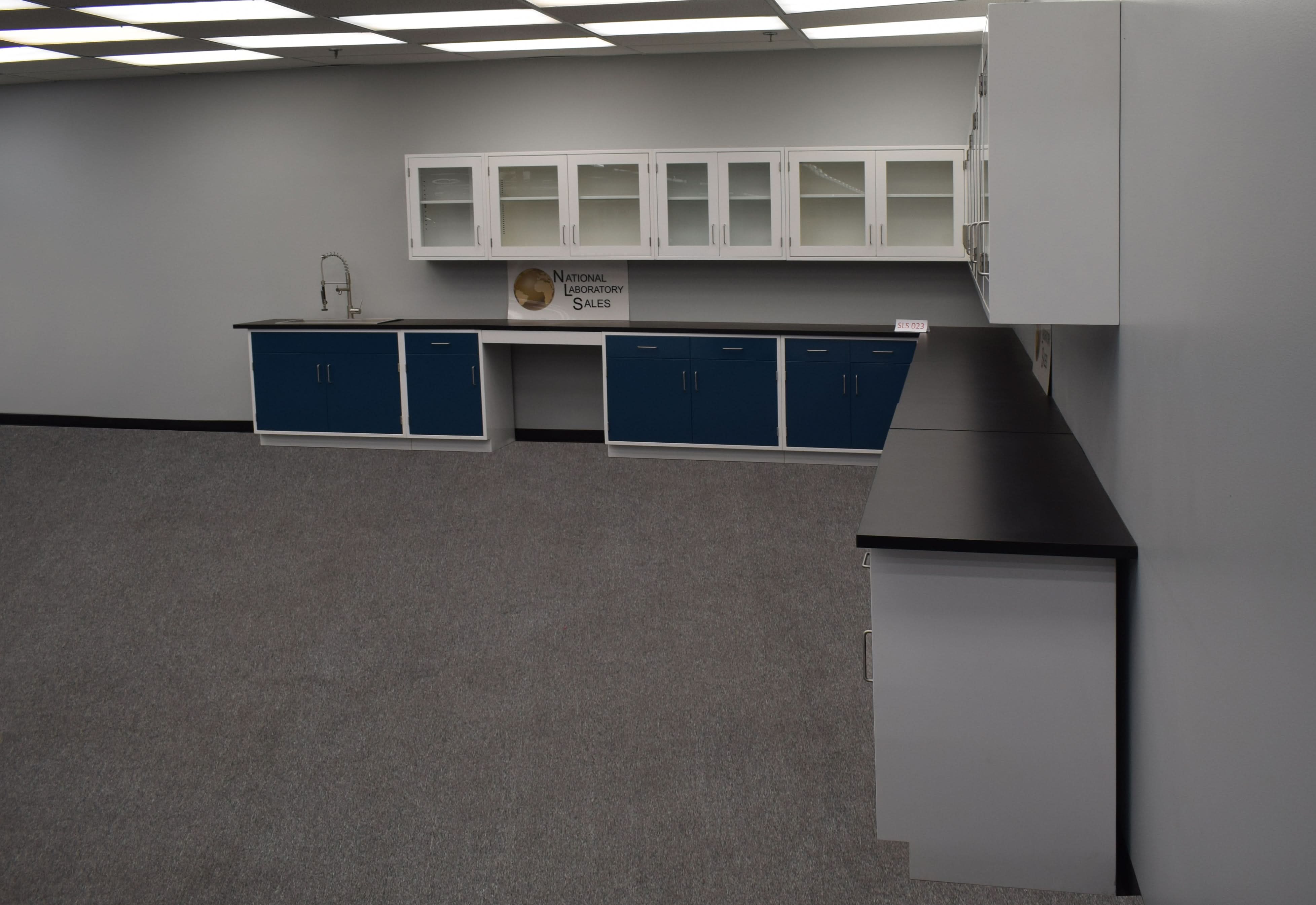 38′ Fisher American Cabinets w/ 33′ Wall Units