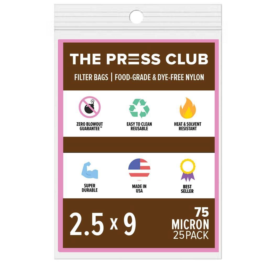 2.5" x 9" ROSIN BAGS