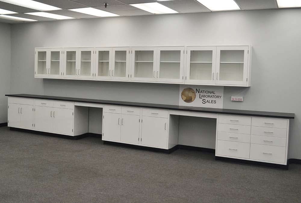 22′ Fisher American Cabinets w/ 17′ Wall Units