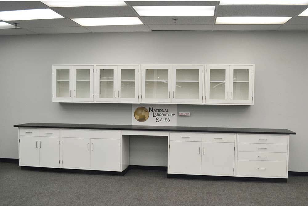 18′ Fisher American Cabinets w/ 13′ Wall Units