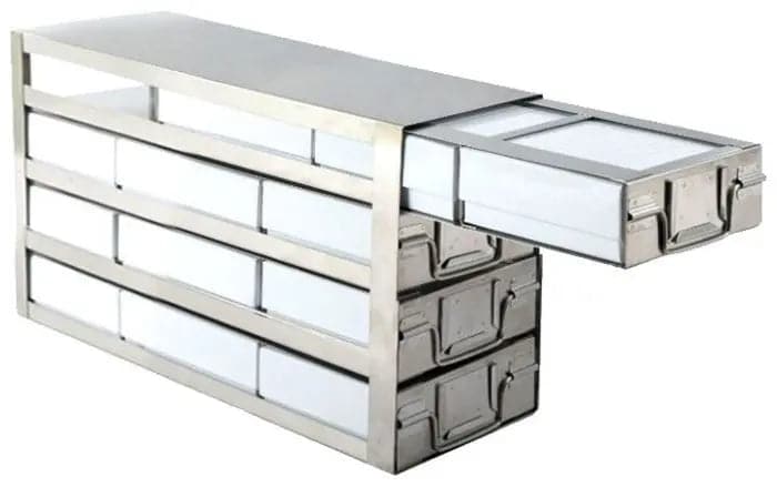 -86°C ULT Across International SST Storage Drawers with 2" Boxes for Ai G04 -86C Freezers