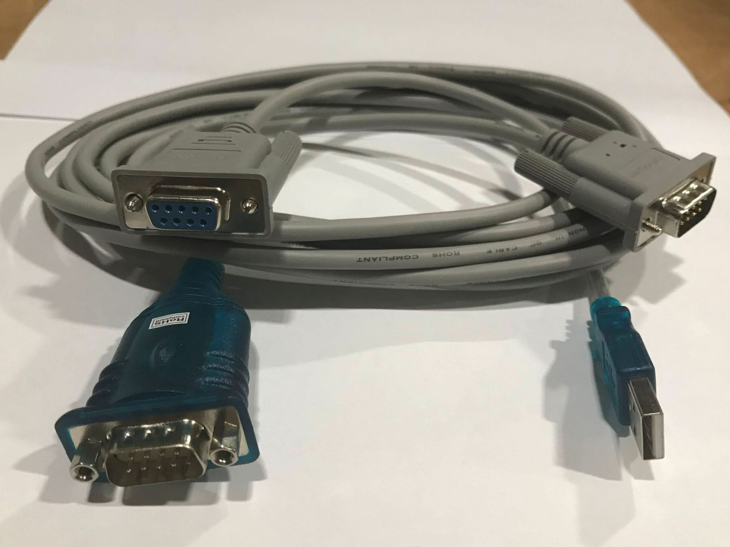 Julabo USB to Serial RS-232 DB9 Adapter Cable