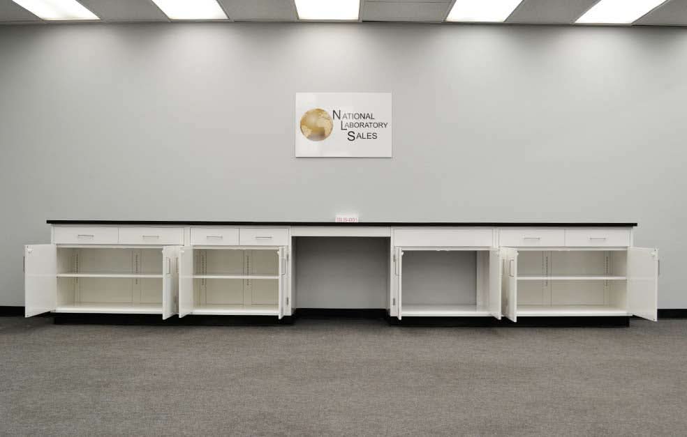 17′ Fisher American Cabinets w/ Desk