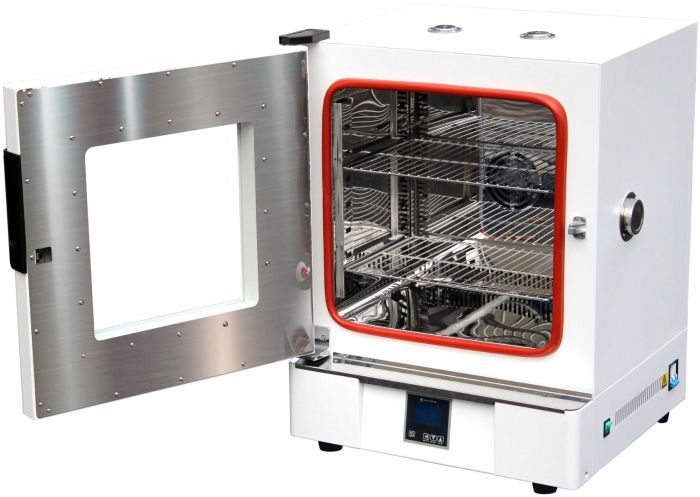 Ai 250°C 2.5 Cu Ft 7 Shelves Max Forced Air Drying Oven 110V With 316L SST Chamber
