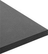 Flexible Rubber Foam Pipe Insulation Sheet with Plain Backing, 4 Feet Long x 36" Wide x 1/2" Thick