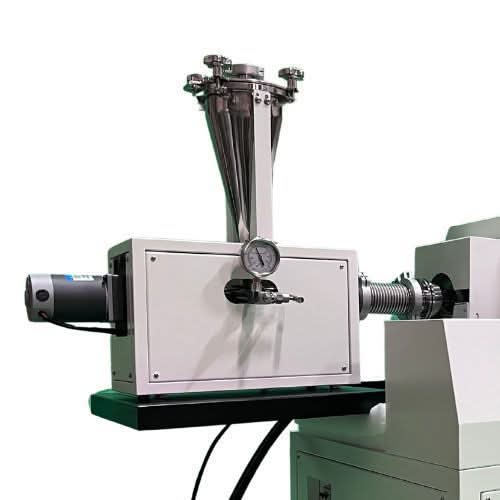 2L Air-Tight Volumetric Powder Feeder with Built-in Agitator & Stainless Steel Hopper
