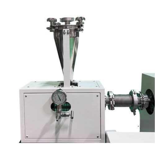 2L Air-Tight Volumetric Powder Feeder with Built-in Agitator & Stainless Steel Hopper