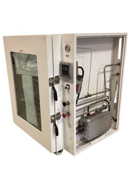 316L SST Optional 250C 26 Shelf Max 16 CF 5 Sided Heating 220V ETL Explosion Proof Vacuum Oven