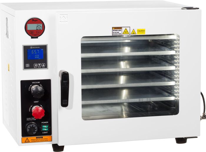 316L SST 250C UL Certified 1.9 CF Vacuum Oven with 5 Sided Heating