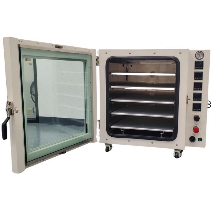 316L SST 250C UL Certified 7.5 CF Vacuum Oven with 5 Heating Shelves